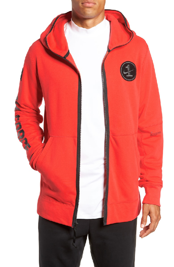 habanero red hoodie