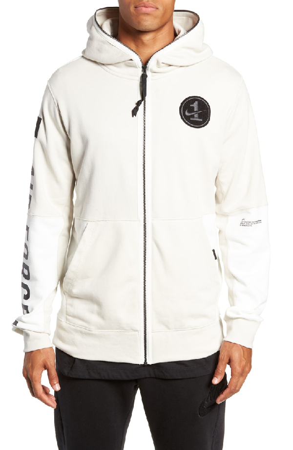 nike nsw air force 1 half zip jacket