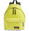 Eastpak Padded Pak'r Nylon Backpack - Yellow In Young Yellow