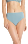 Natori Bliss Perfection French Cut Briefs In Smoke Blue