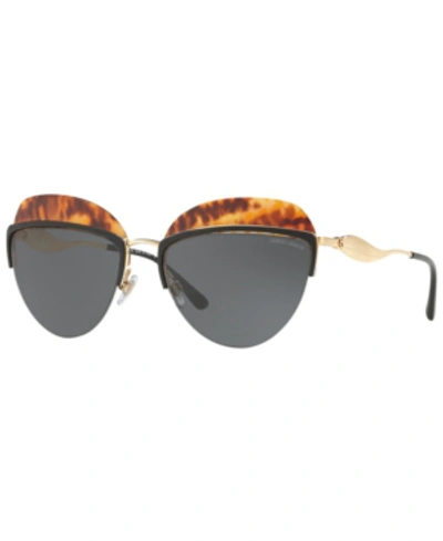 Giorgio Armani Women's Sunglasses, Ar6061 In Matte Havana/black/grey