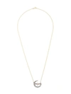 Toni + Chloe Goutal Crescent Moon Necklace In Gold