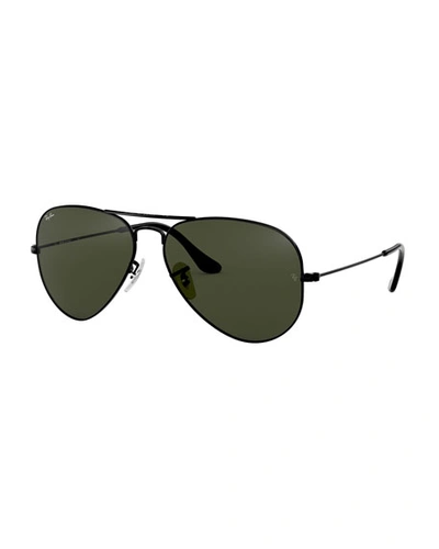 Ray Ban Teardrop Aviator Sunglasses, Gold