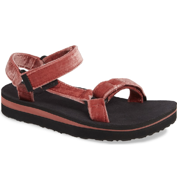 velvet teva sandals