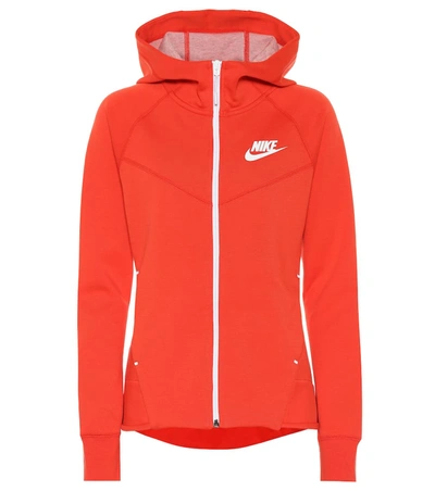 Nike Sportswear Windrunner Hoodie In Red