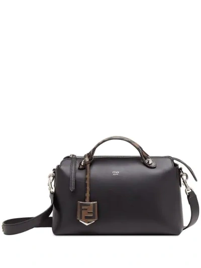 Fendi Boston Tote Bag In Black