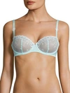 Simone Perele Delice Demi Bra In Powder Blue