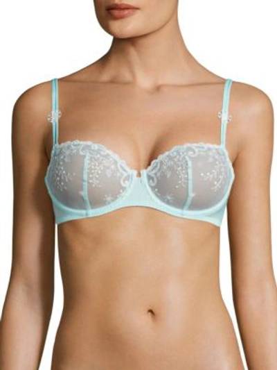 Simone Perele Delice Demi Bra In Powder Blue