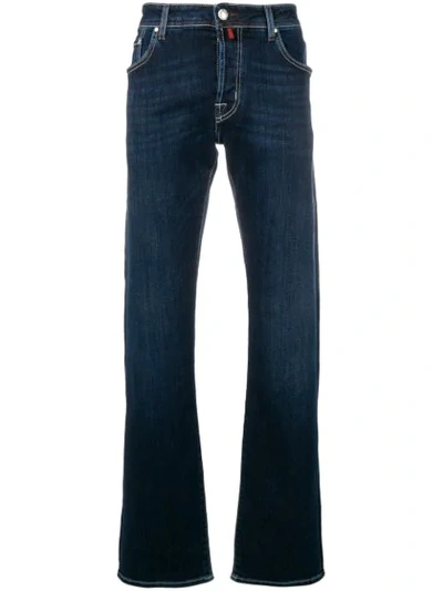 Jacob Cohen Straight Leg Jeans In Blue