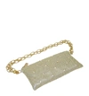 Whiting & Davis Crystal Belt Bag - Ivory In Pearl