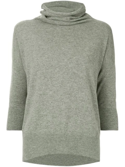 Cruciani Turtleneck Sweater - Grey