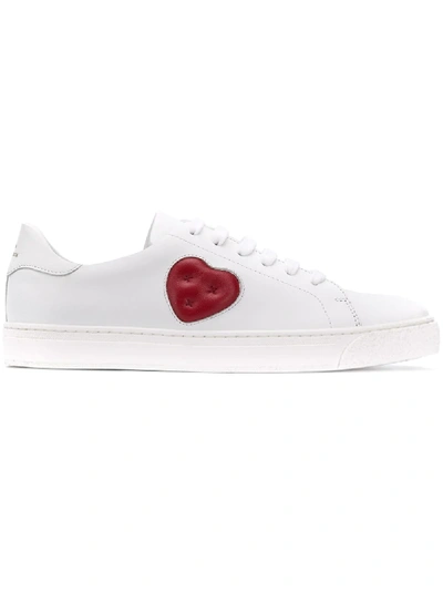 Anya Hindmarch Chubby Heart Sneakers - White