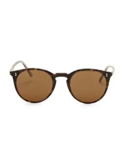 Oliver Peoples Women's O'malley 48mm Phantos Sunglasses In Brown