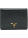 Prada Fold Out Purse - Black