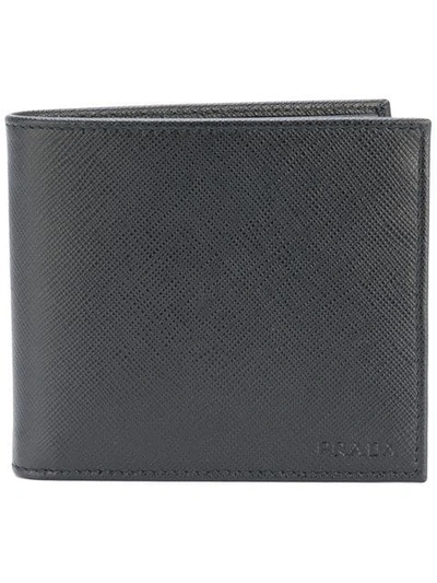 Prada Billfold Wallet In Black