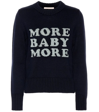 Christopher Kane More Baby More Wool Sweater In Black