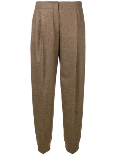 Agnona Tailored Trousers In Neutrals