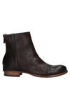 Alberto Fermani Ankle Boot In Dark Brown