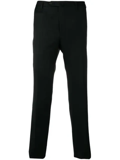 Corneliani Tailored Trousers In Black