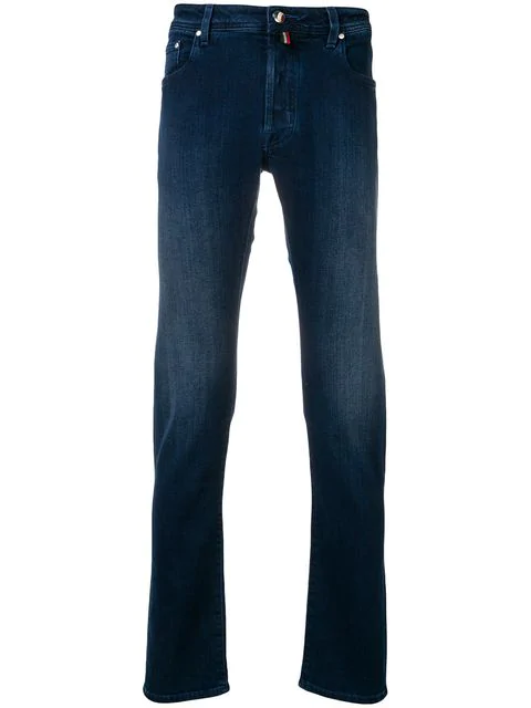 Jacob Cohen Faded Slim-Fit Jeans In Blue | ModeSens