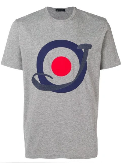 Jacob Cohen Logo Printed T-shirt In Grey