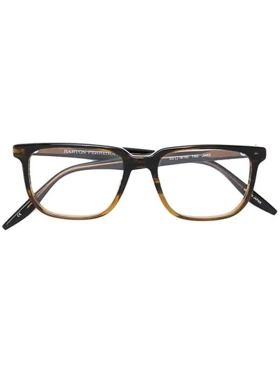 Barton Perreira Jake Glasses In Brown