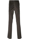 Corneliani Corduroy Trousers In Brown