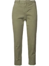 Nili Lotan Cropped Trousers - Green