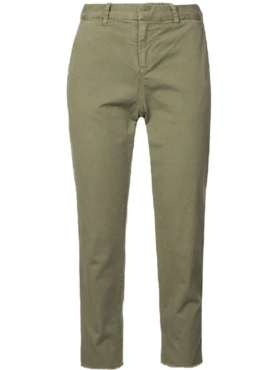 Nili Lotan Cropped Trousers - Green