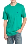 Tommy Bahama 'new Bali Sky' Original Fit Crewneck Pocket T-shirt In Emerald Isle