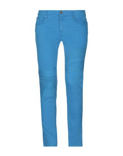 Pinko Casual Pants In Azure