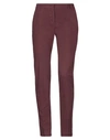 Incotex Casual Pants In Deep Purple