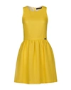 Alessandro Dell'acqua Short Dress In Yellow