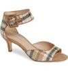 Pelle Moda 'berlin' Sandal In Natural Fabric