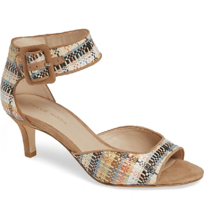 Pelle Moda 'berlin' Sandal In Natural Fabric