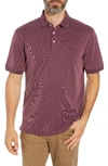 Tommy Bahama Coastal Crest Polo In Grape Wine