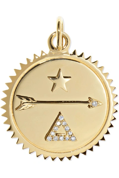 Foundrae Dream 18-karat Gold Diamond Pendant