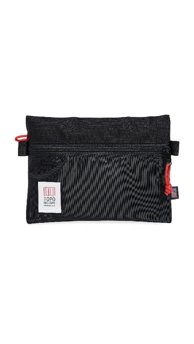 Topo Designs Medium Accessory Bag In Black