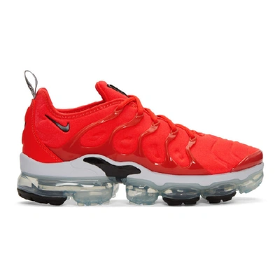 Nike Men's Air Vapormax Plus Running Shoes, Red