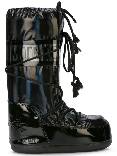 Jeremy Scott X Moon Boots - Black