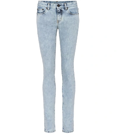 Saint Laurent Skinny Jeans In Blue