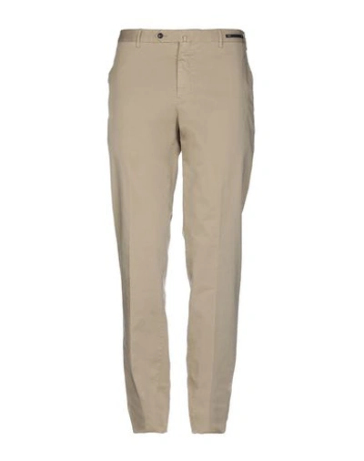 Pt01 Casual Pants In Beige