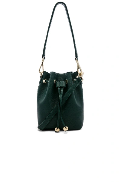 The Daily Edited Mini Bucket Bag In Forest Green