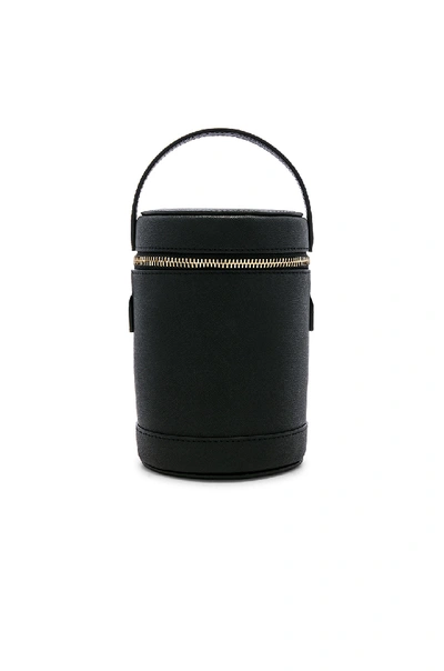The Daily Edited Mini Cylinder Bag In Black.