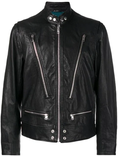 Diesel Moto Jacket In Black