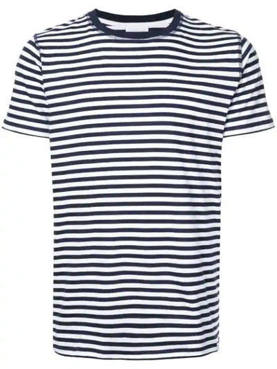 Norse Projects Niels Classic Stripe T-shirt In Blue