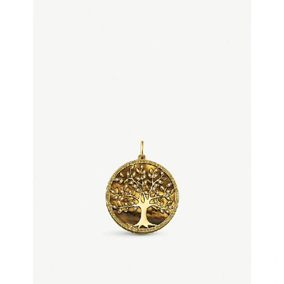 Thomas Sabo Tree Of Love 18ct Yellow Gold-plated Pendant