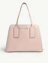 Marc Jacobs The Editor Leather Shoulder Bag In Pearl Pink