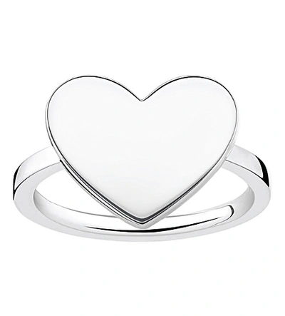 Thomas Sabo Love Bridge Heart Sterling Silver Ring