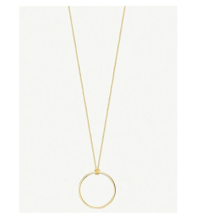 Thomas Sabo Minimal Charm 18ct Yellow-gold Necklace